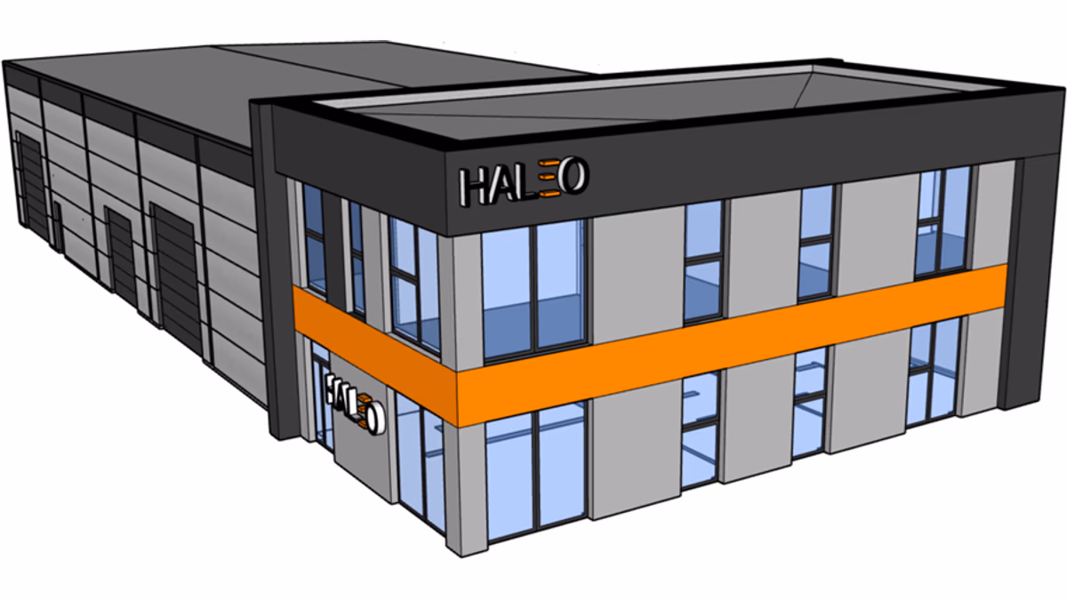 Budynek H18-B2-1 - widok SketchUp - zdjęcie 1