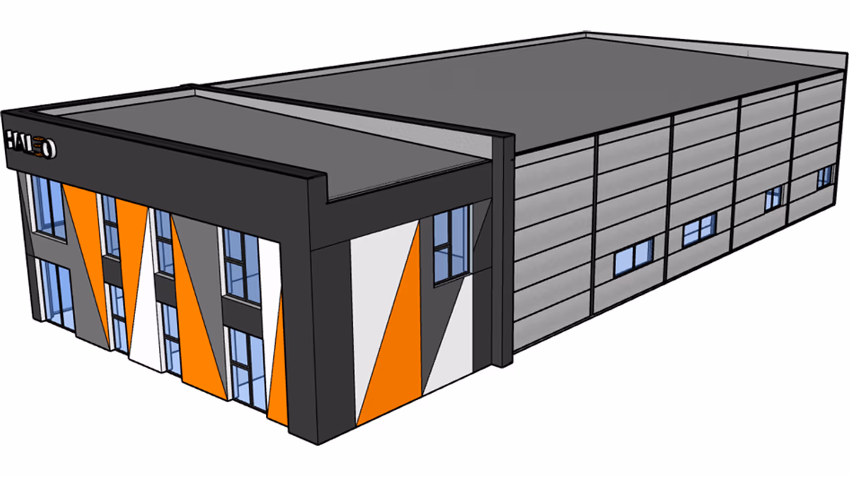 Budynek H18-B2-2 - widok SketchUp - zdjęcie 5